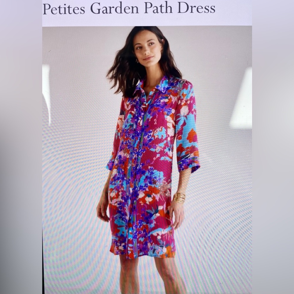 Floral Shirt Dress